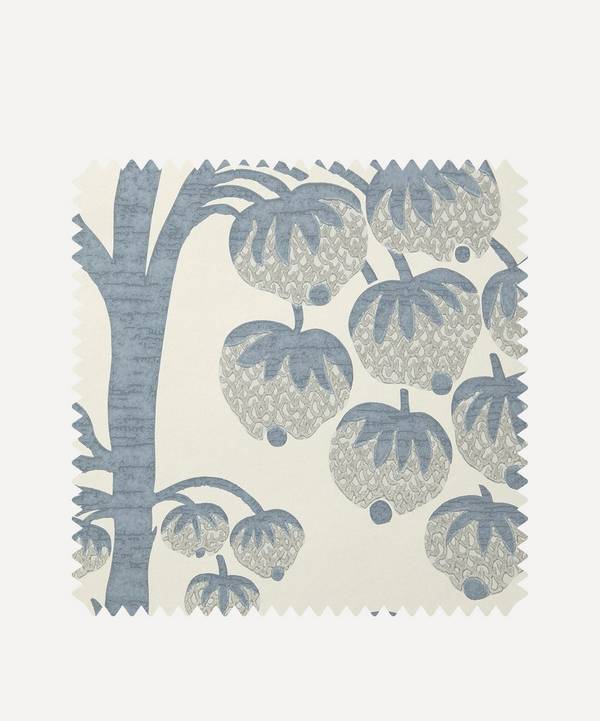 Liberty Interiors - Wallpaper Swatch – Berry Tree in Lapis image number 0