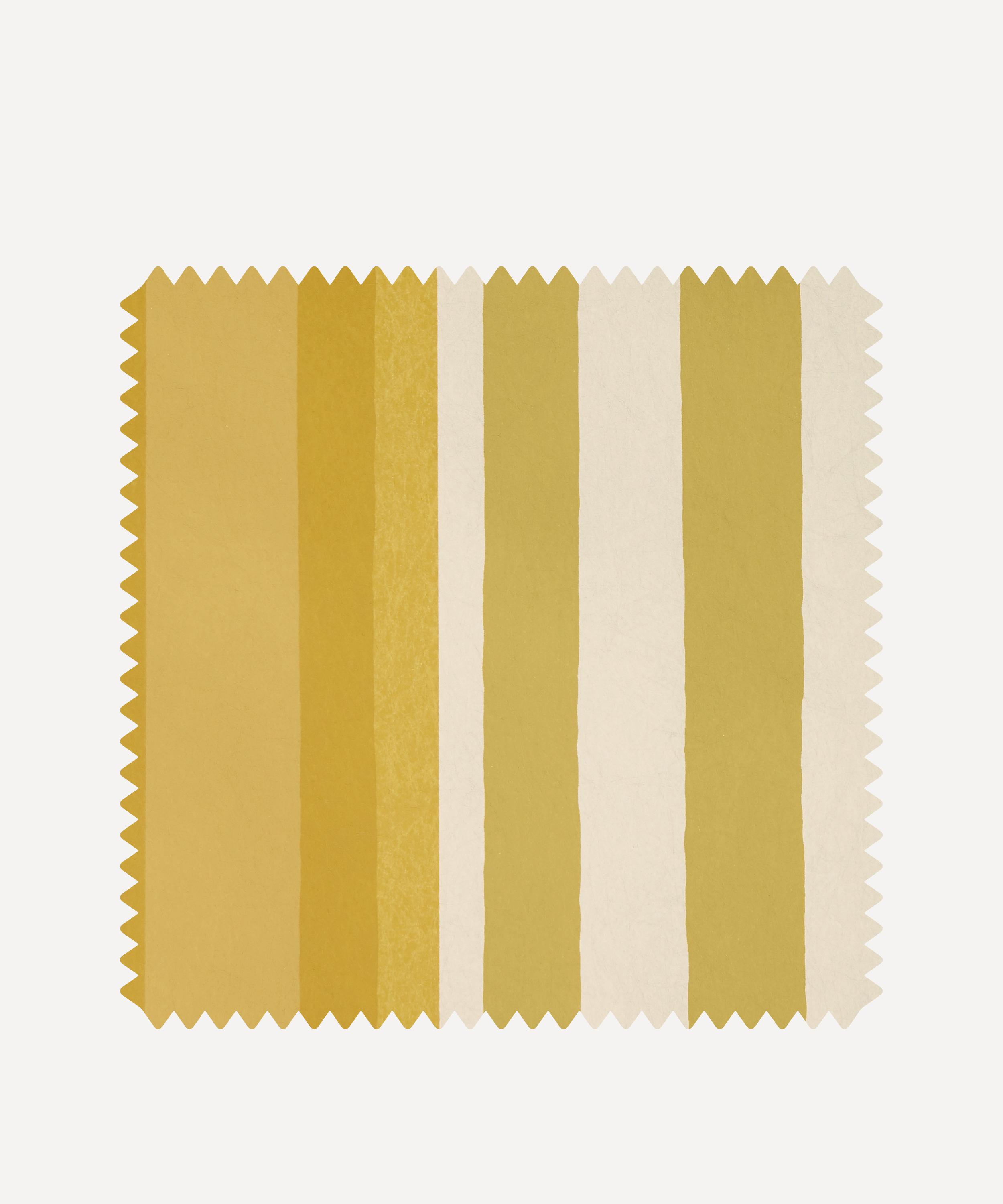 Liberty Interiors - Wallpaper Swatch – Obi Stripe in Fennel image number 0