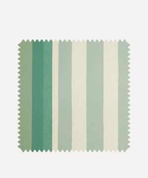 Liberty Interiors - Wallpaper Swatch – Obi Stripe in Jade image number 0