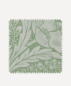 Liberty Interiors - Wallpaper Swatch – Tudor Poppy in Fern image number 0