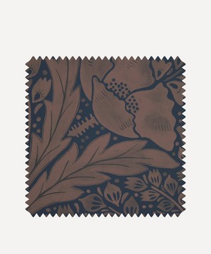 Liberty Interiors - Wallpaper Swatch – Tudor Poppy in Ink image number 0