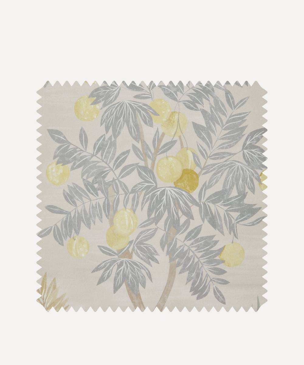 Liberty Interiors - Wallpaper Swatch – Enchanted Wood in Pewter