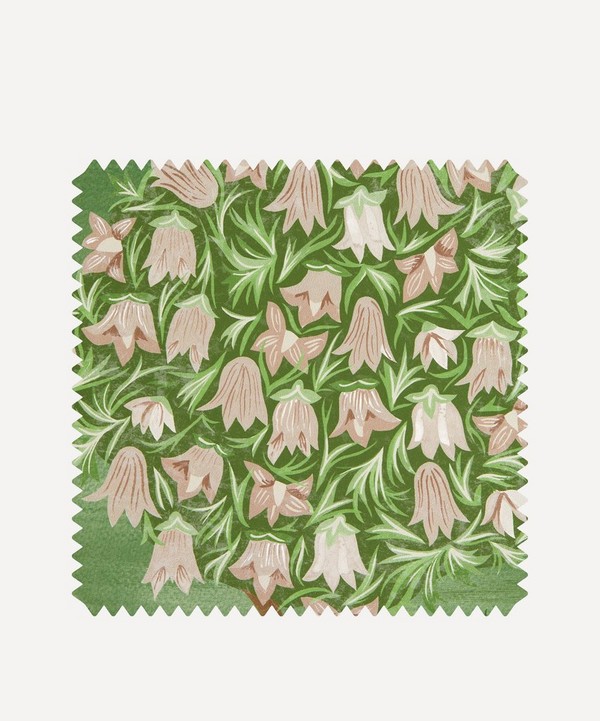 Liberty Interiors - Wallpaper Swatch – Enchanted Wood in Jade image number null
