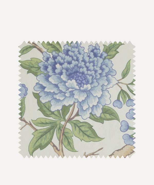 Liberty Interiors - Wallpaper Swatch – Porcelain Trail in Lapis image number 0