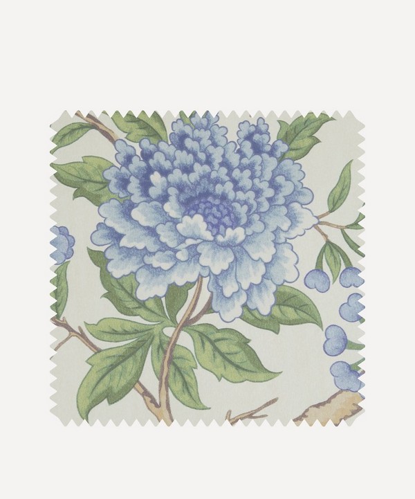Liberty Interiors - Wallpaper Swatch – Porcelain Trail in Lapis image number null