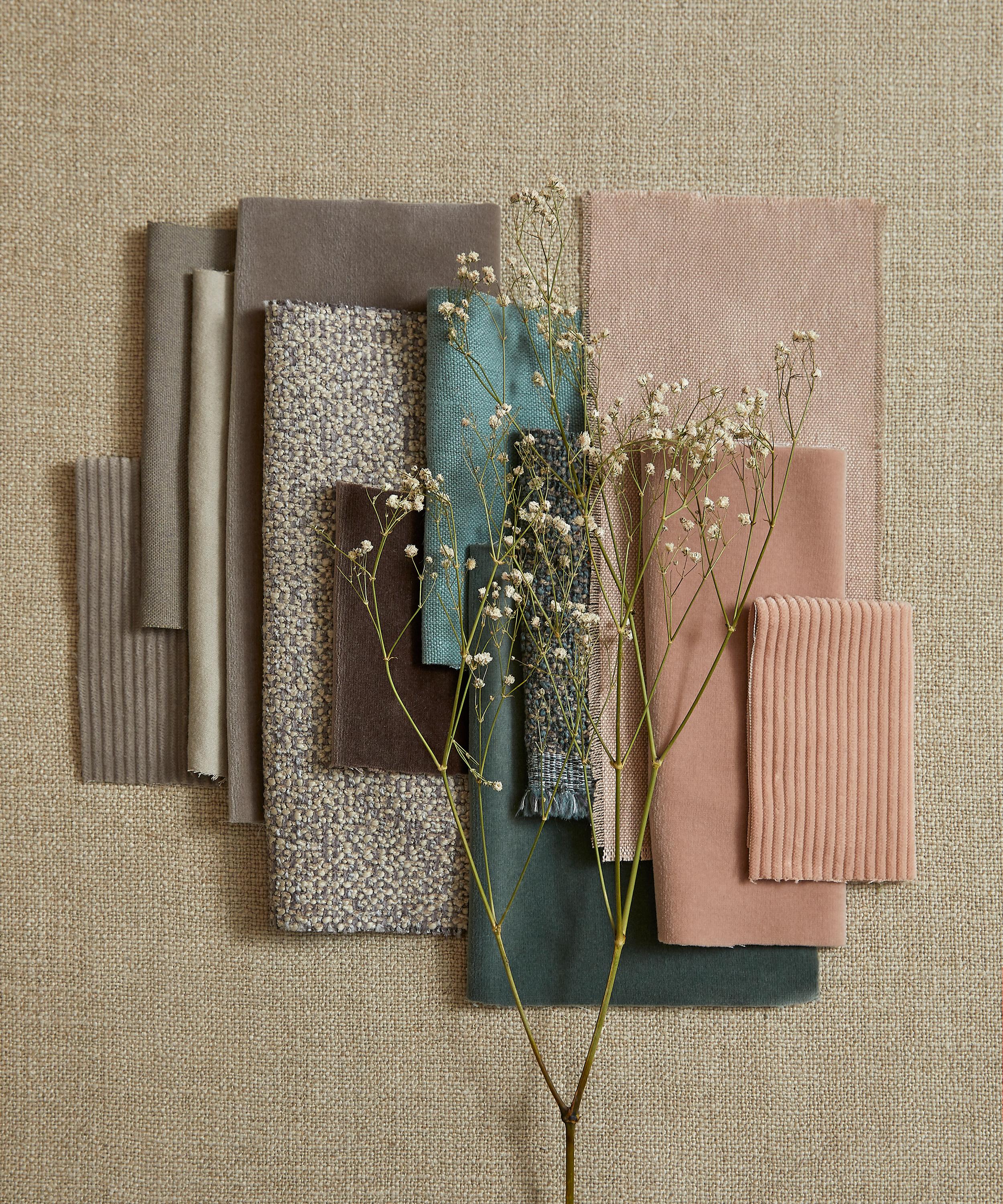 Liberty Interiors - Cotton Velvet in Grosgrain image number 1
