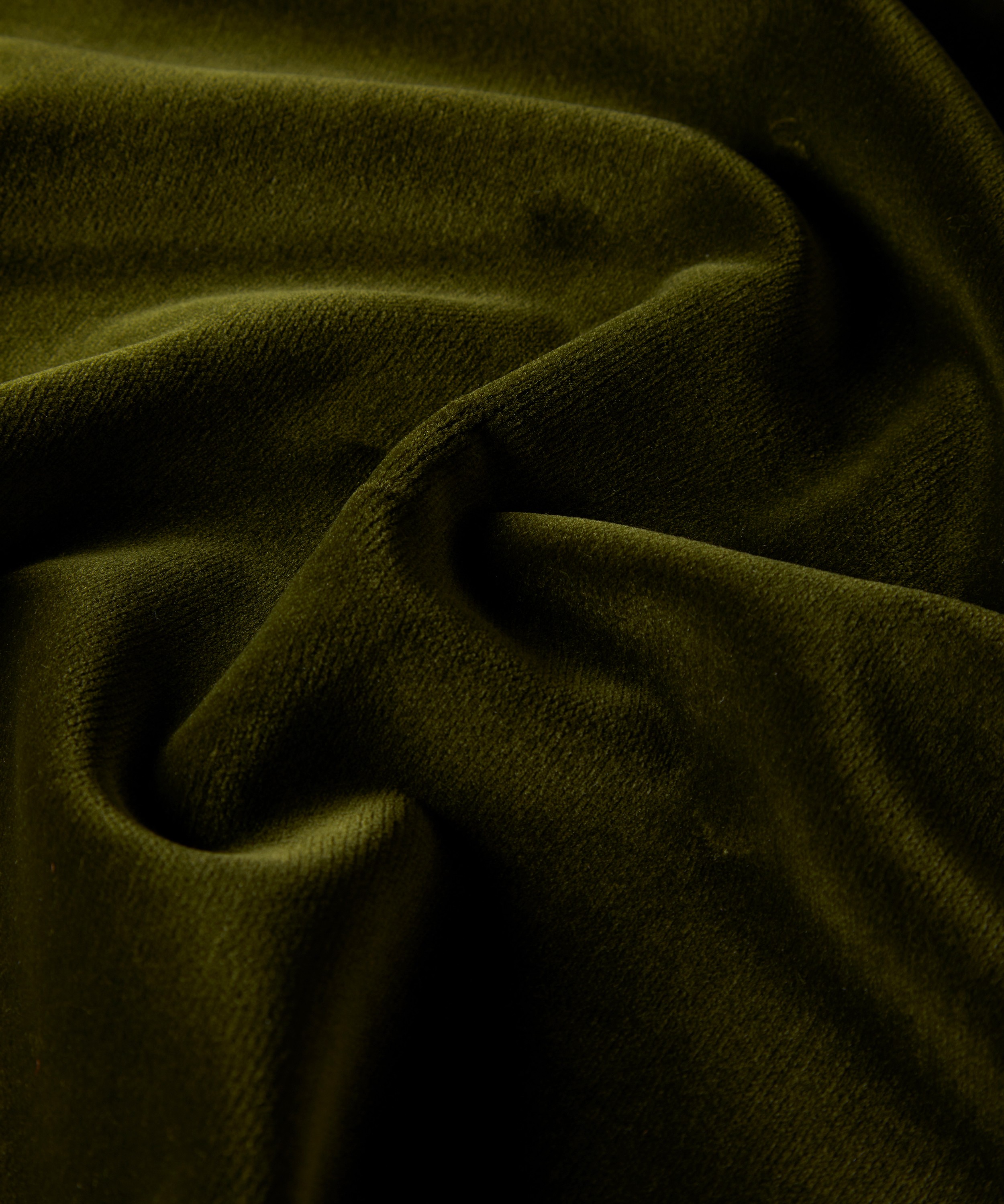Liberty Interiors - Cotton Velvet in Moss image number 4