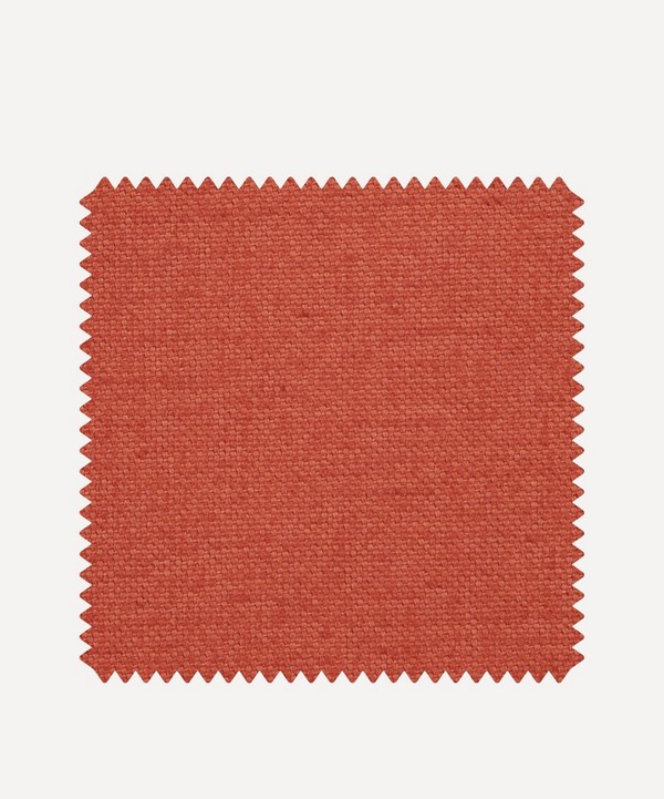 Liberty Interiors - Fabric Swatch - Benmore in Red Lac image number null