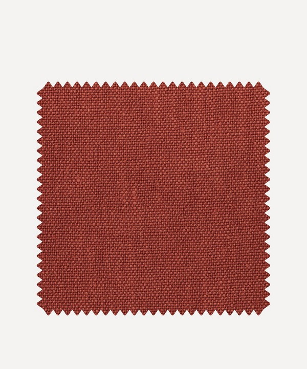 Liberty Interiors - Fabric Swatch - Duncombe in Red Lac image number null