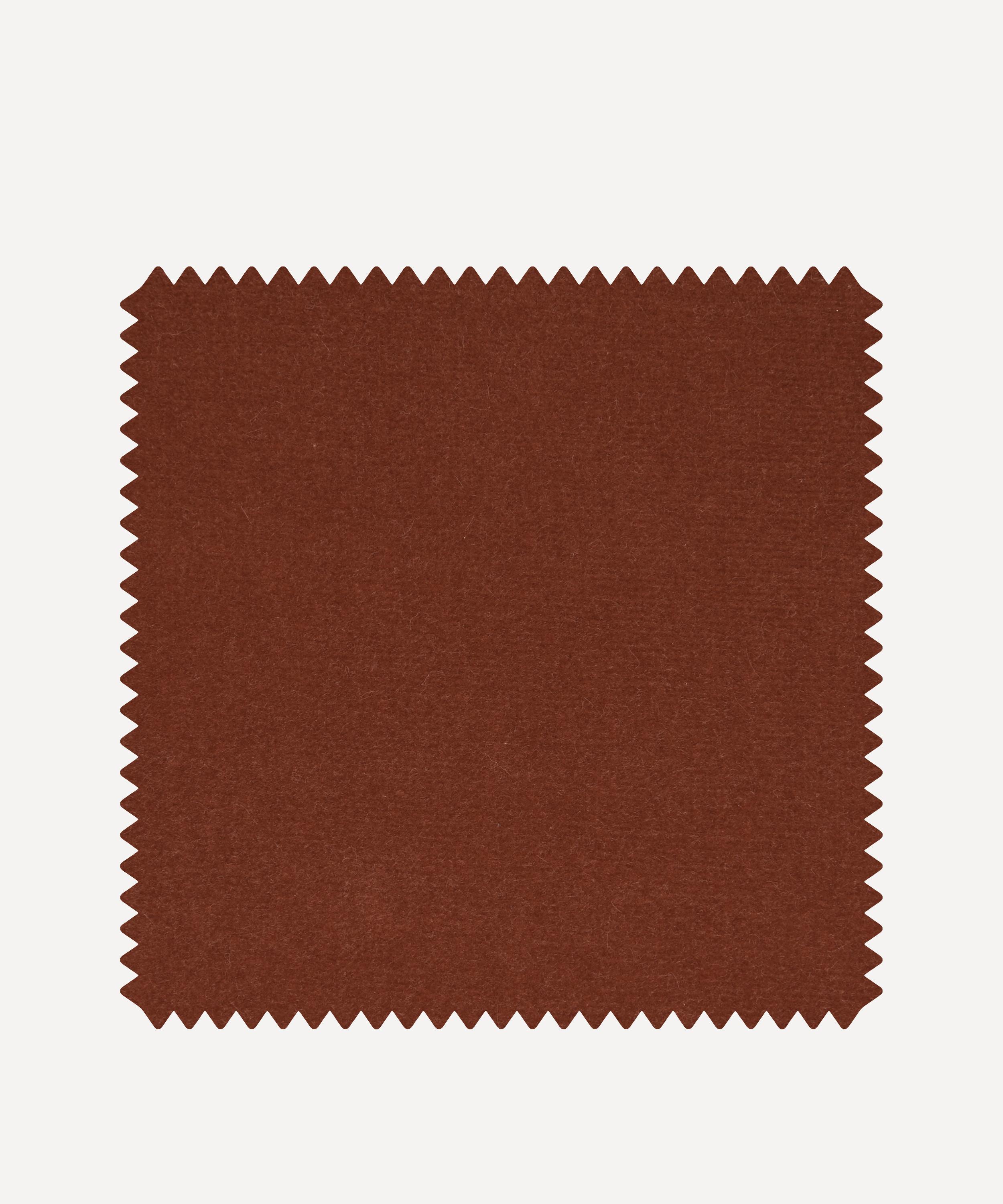 Liberty Interiors - Fabric Swatch - Cotton Velvet in Amaranth image number 0