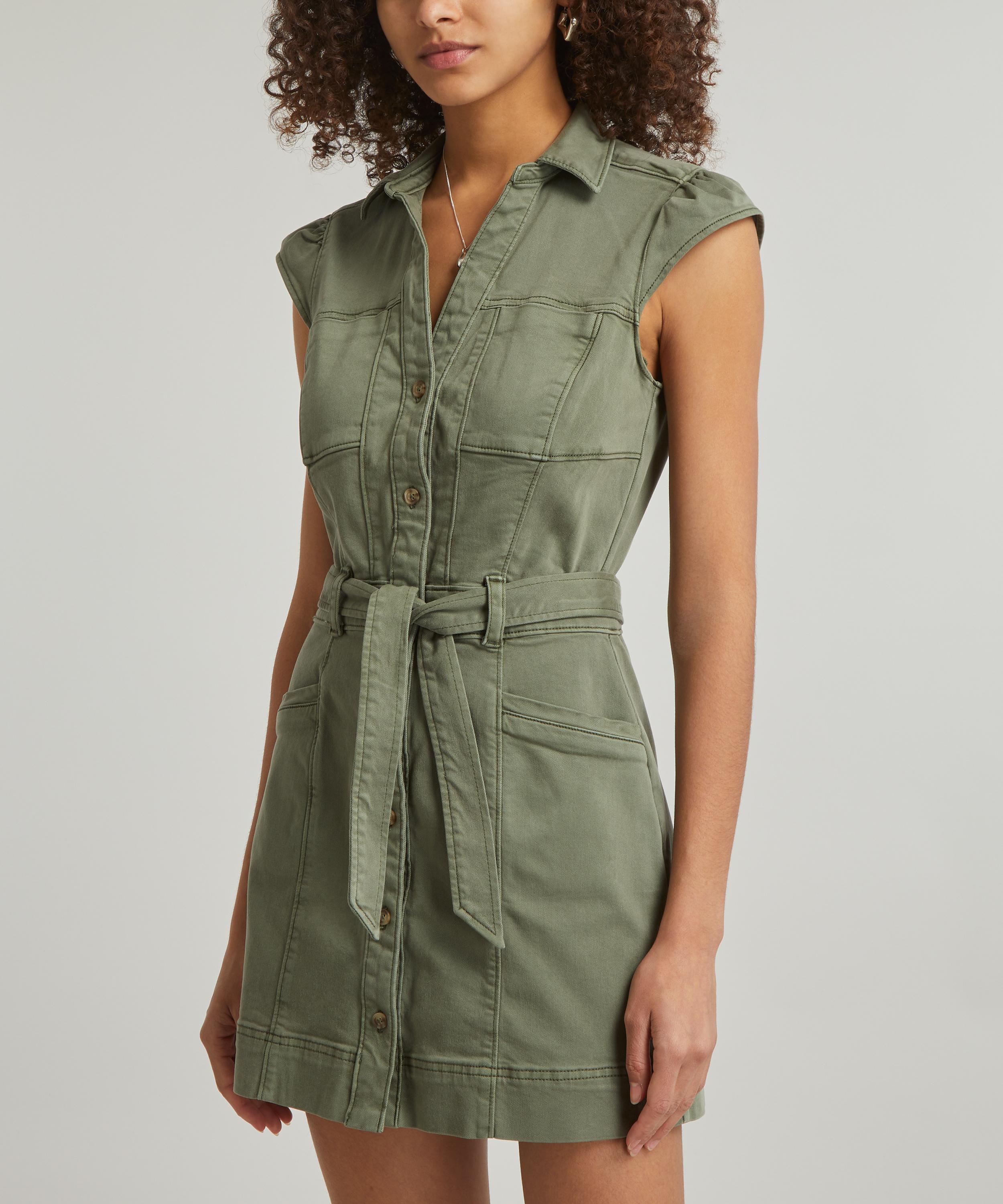 Paige Jaxsyn Utility Mini-Dress | Liberty