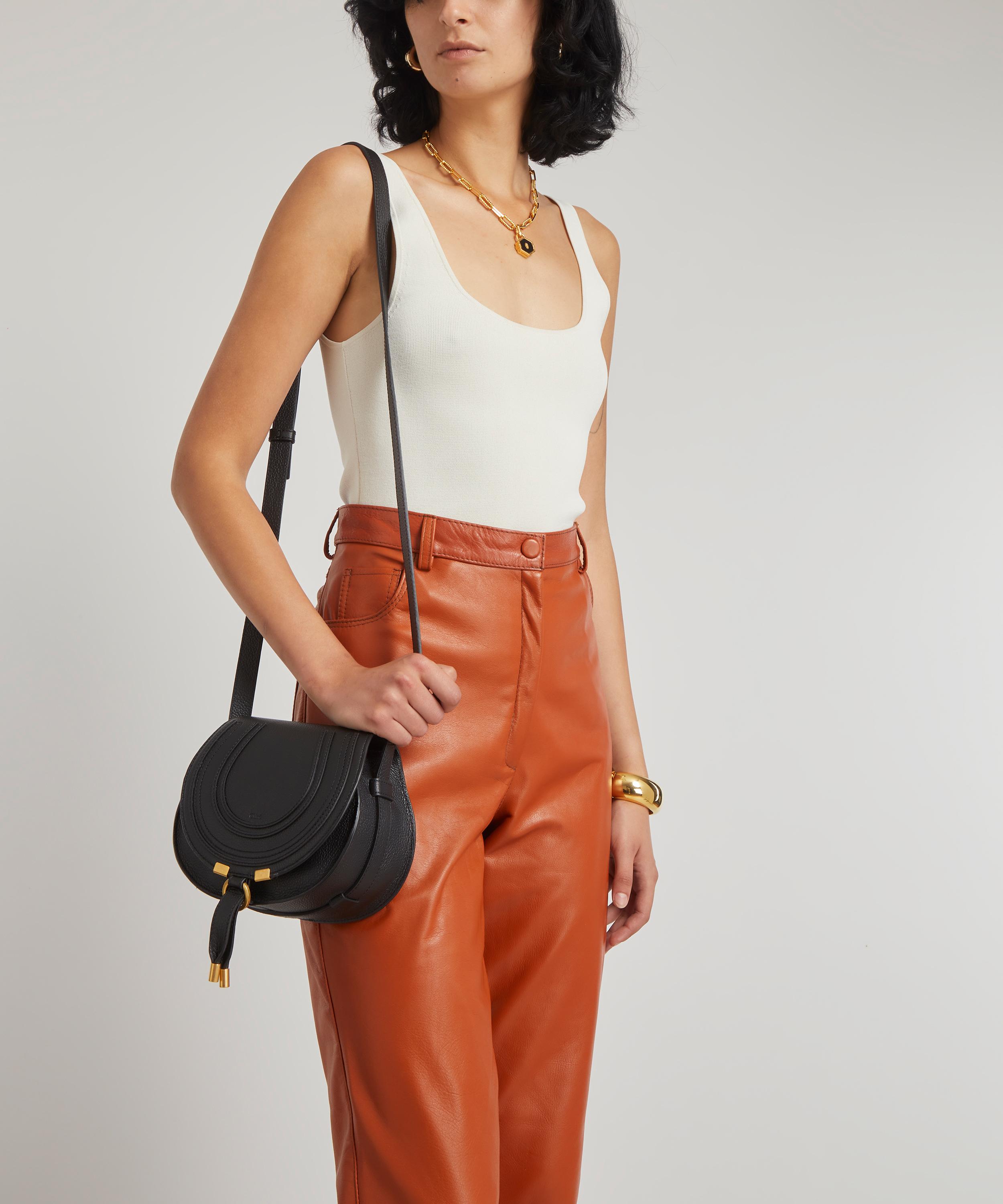 Chloé - Marcie Cross-Body Saddle Bag image number 1