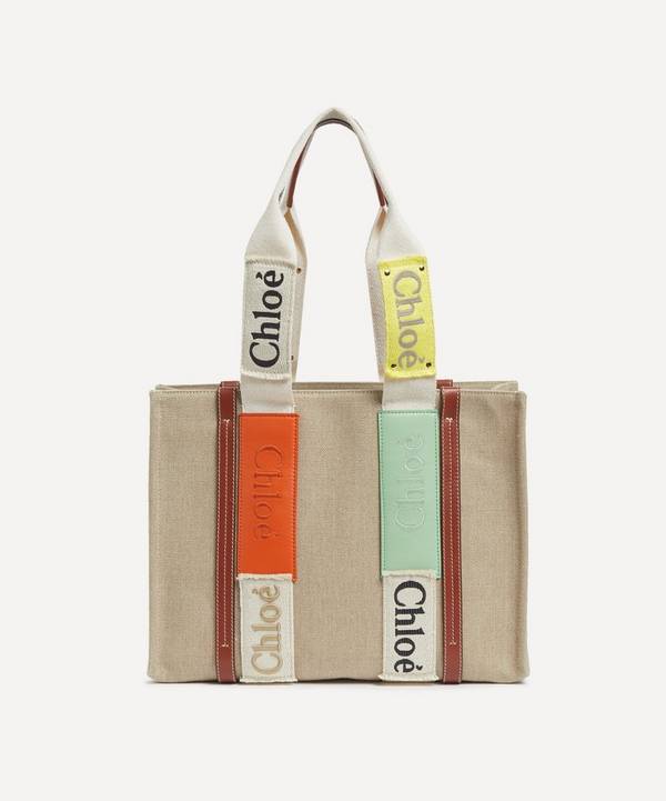 Chloé - Woody Multicoloured Medium Tote Bag