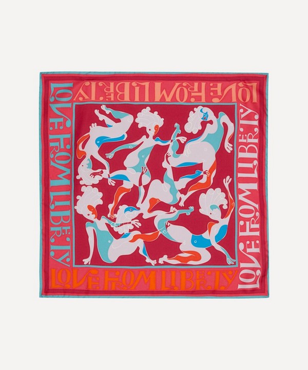 Liberty - Aphrodite's Dance 45x45 Silk Twill Scarf image number 0