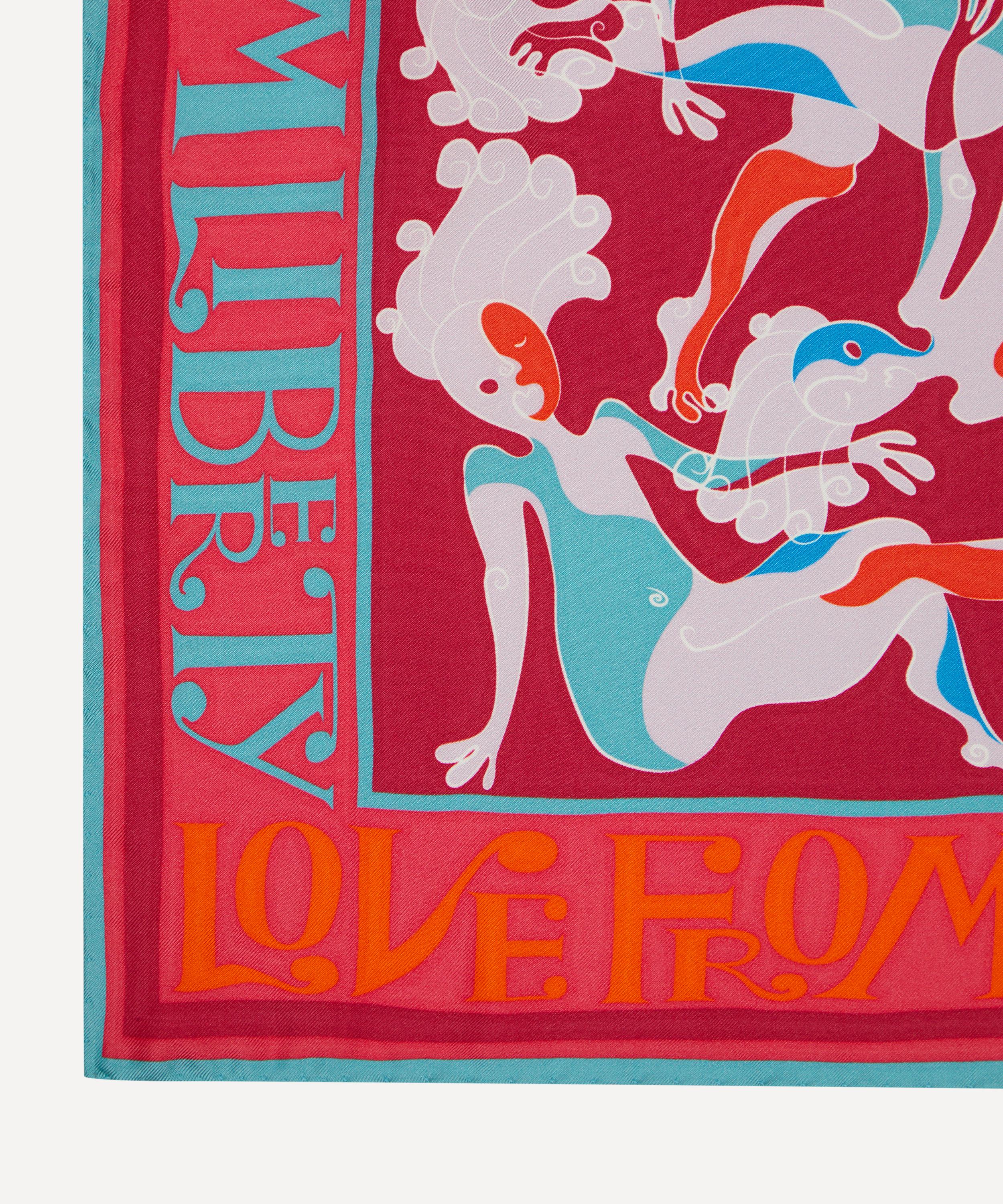 Liberty - Aphrodite's Dance 45x45 Silk Twill Scarf image number 4