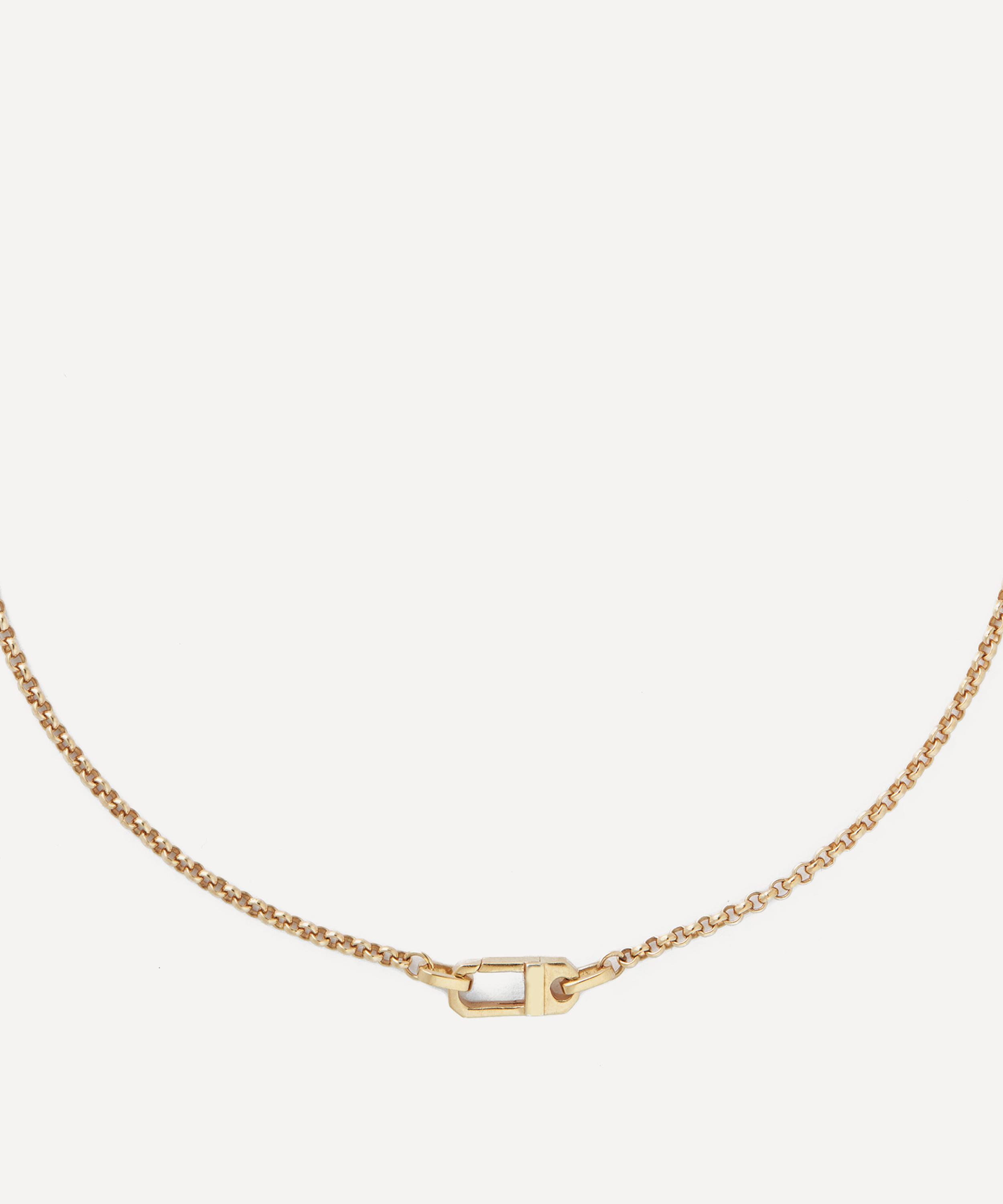 Otiumberg - 9ct Gold-Plated Vermeil Silver Hex Necklace image number 0