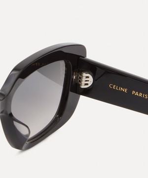 Celine - Acetate Rectangular Sunglasses image number 2