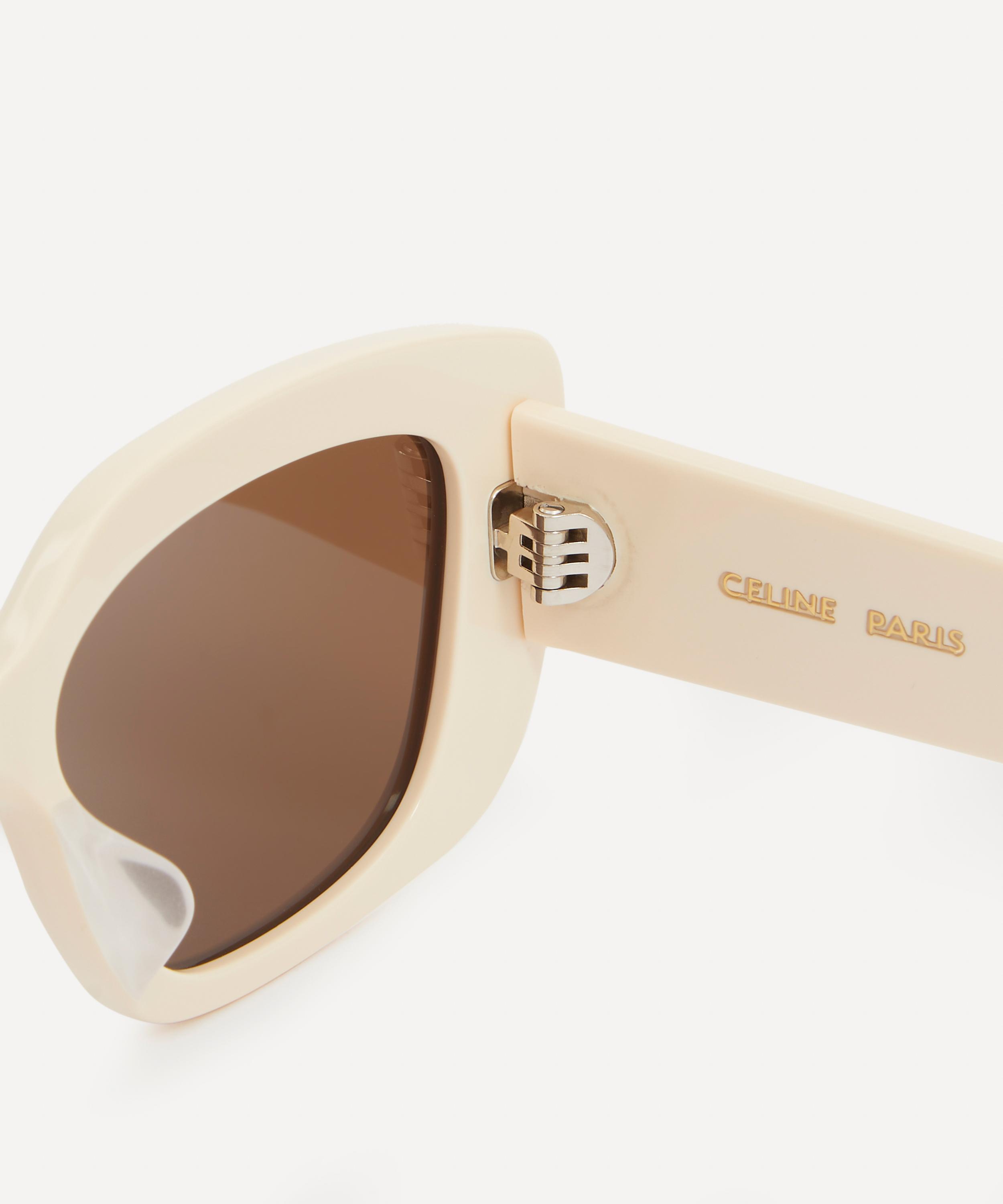 Celine - Acetate Rectangular Sunglasses image number 3