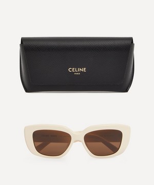 Celine - Acetate Rectangular Sunglasses image number 4
