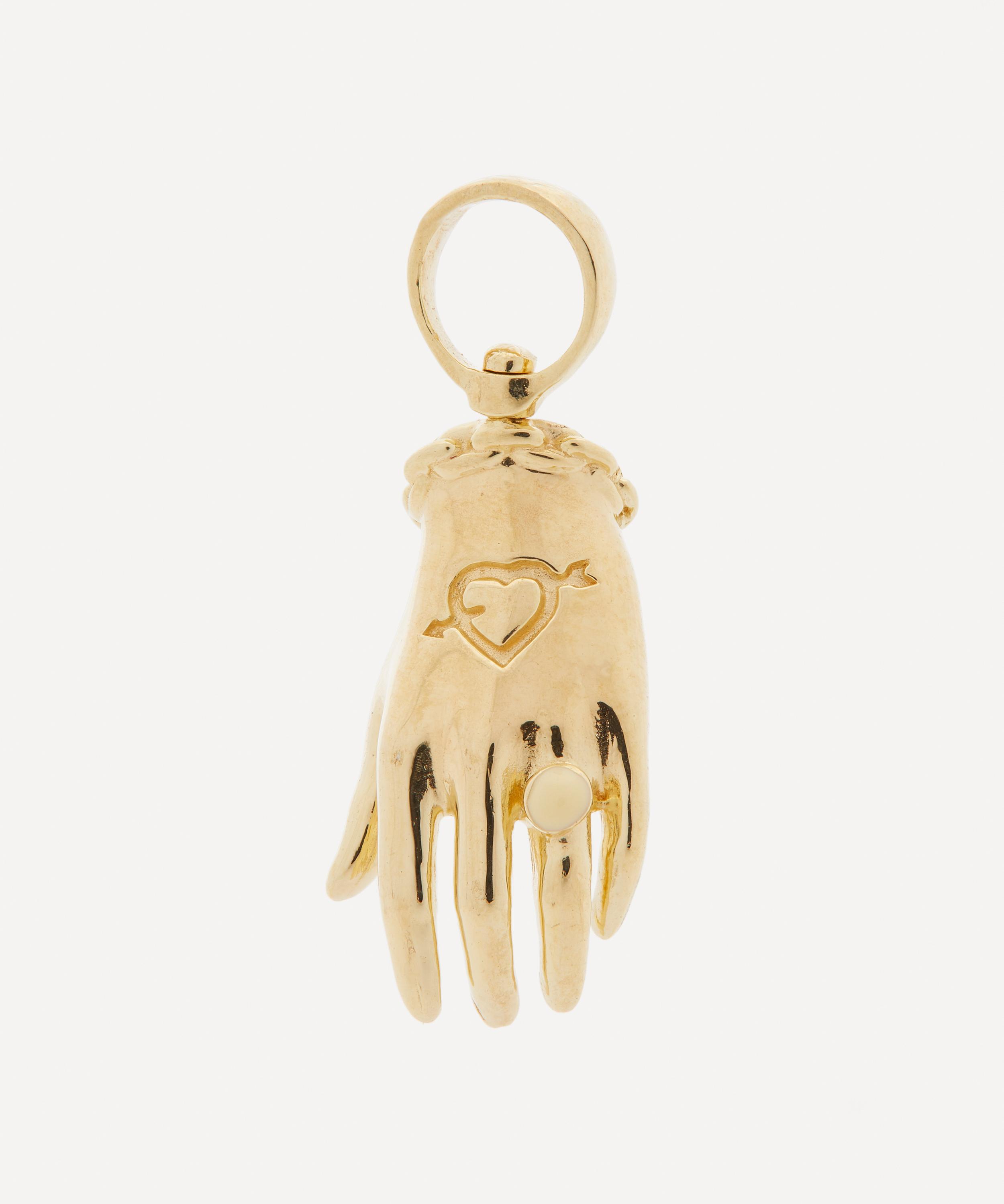 Anna + Nina - 14ct Gold-Plated Enchanté Charm image number 0