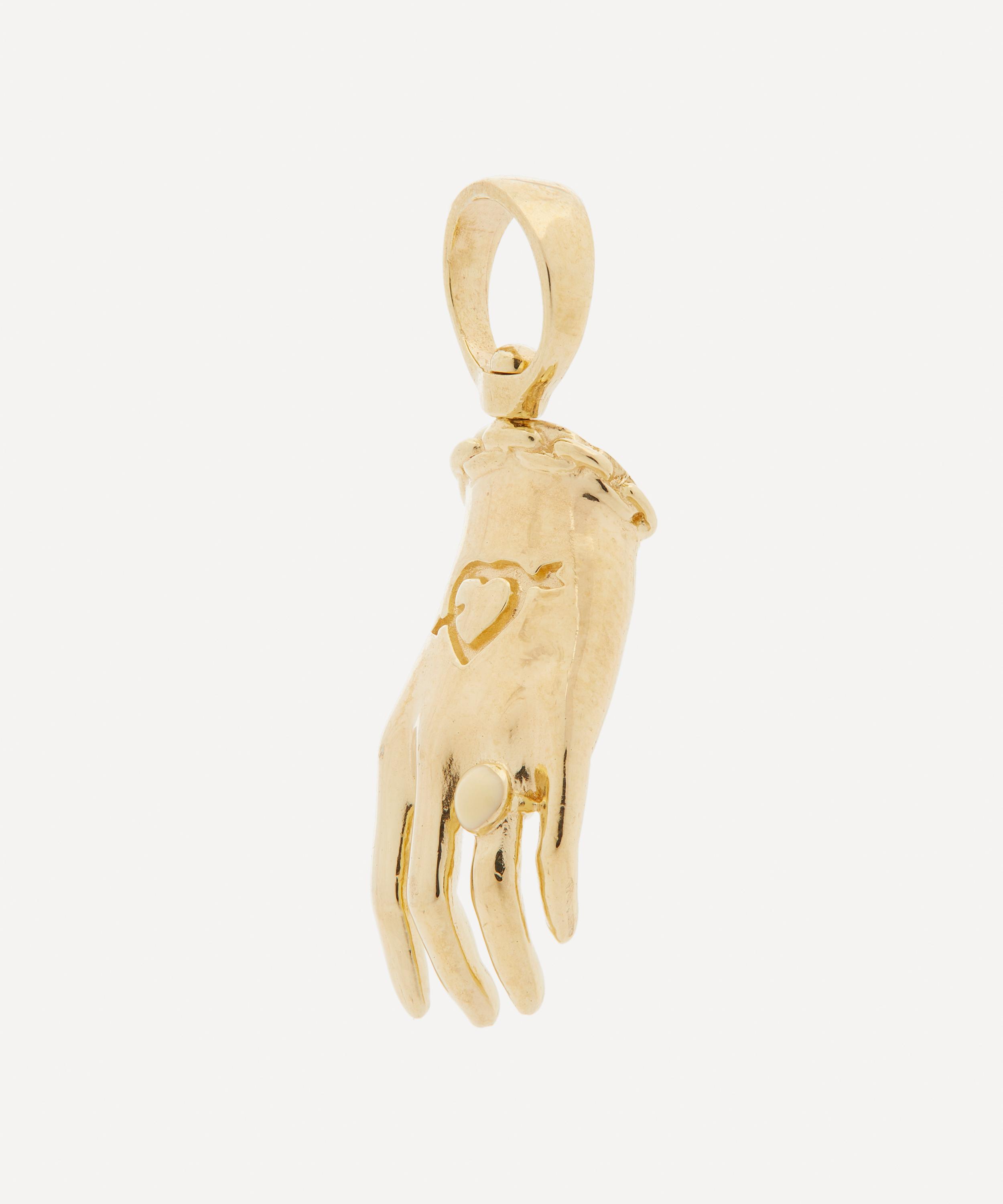 Anna + Nina - 14ct Gold-Plated Enchanté Charm image number 1