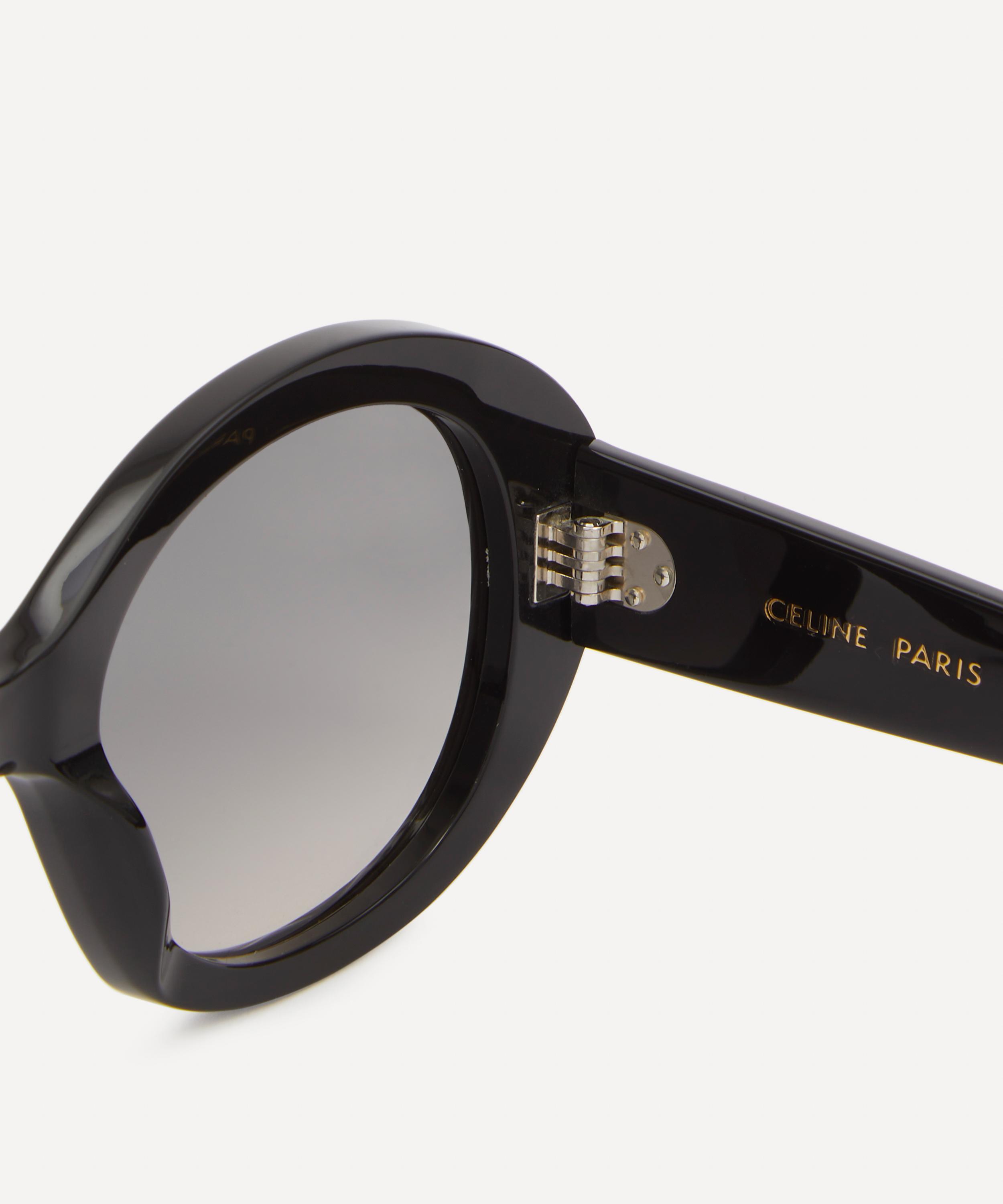 Celine round clearance sunglasses in acetate