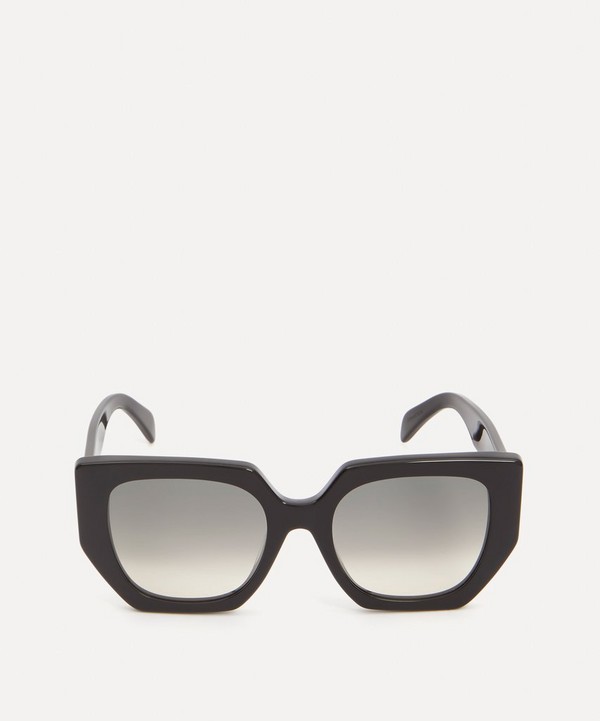 Celine - Acetate Butterfly Sunglasses image number null