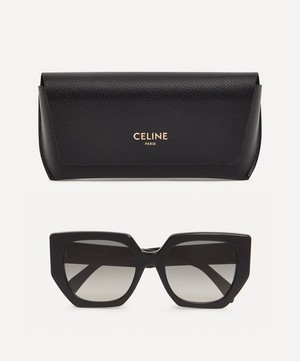 Celine - Acetate Butterfly Sunglasses image number 3