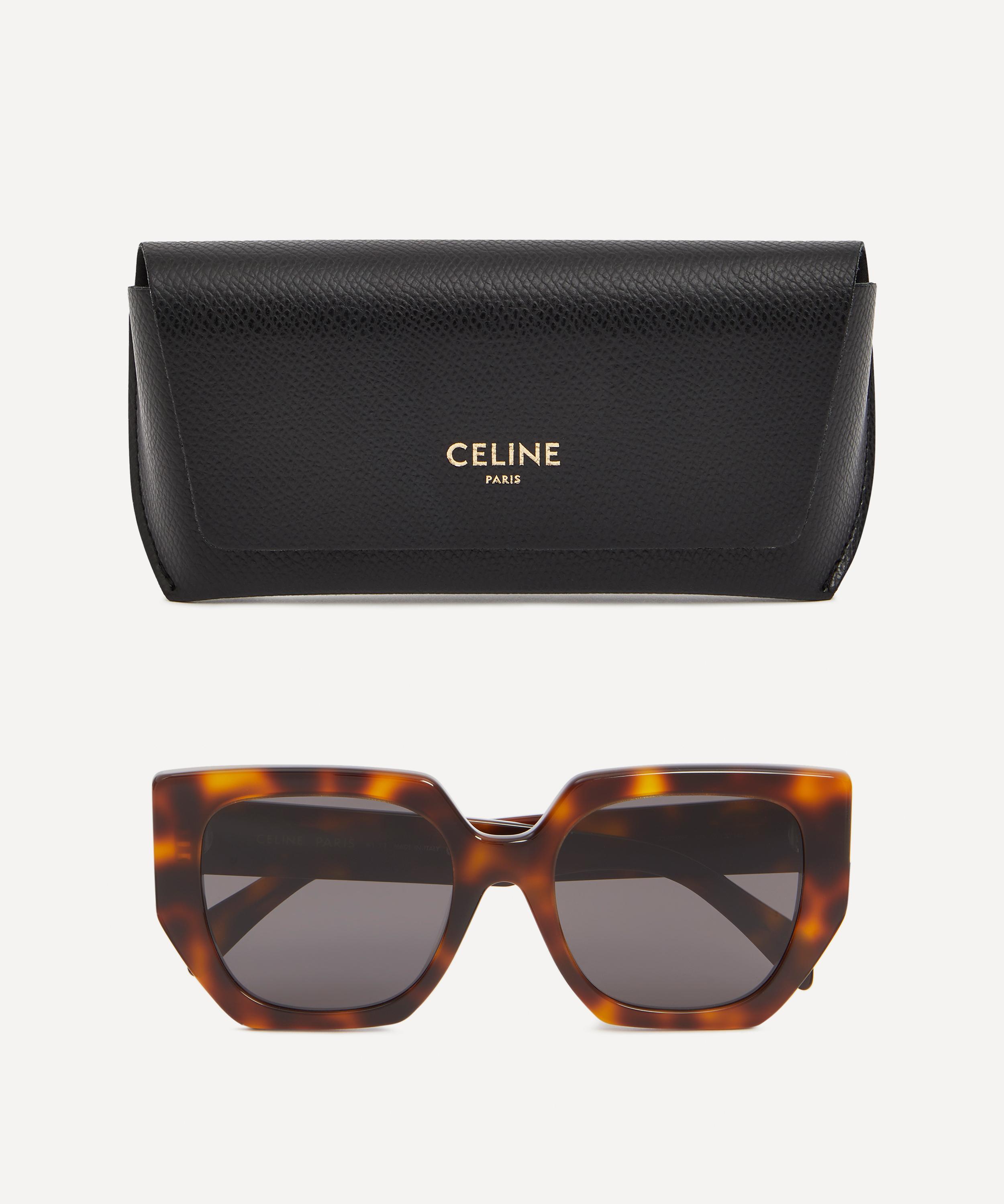 Celine - Acetate Butterfly Sunglasses image number 3