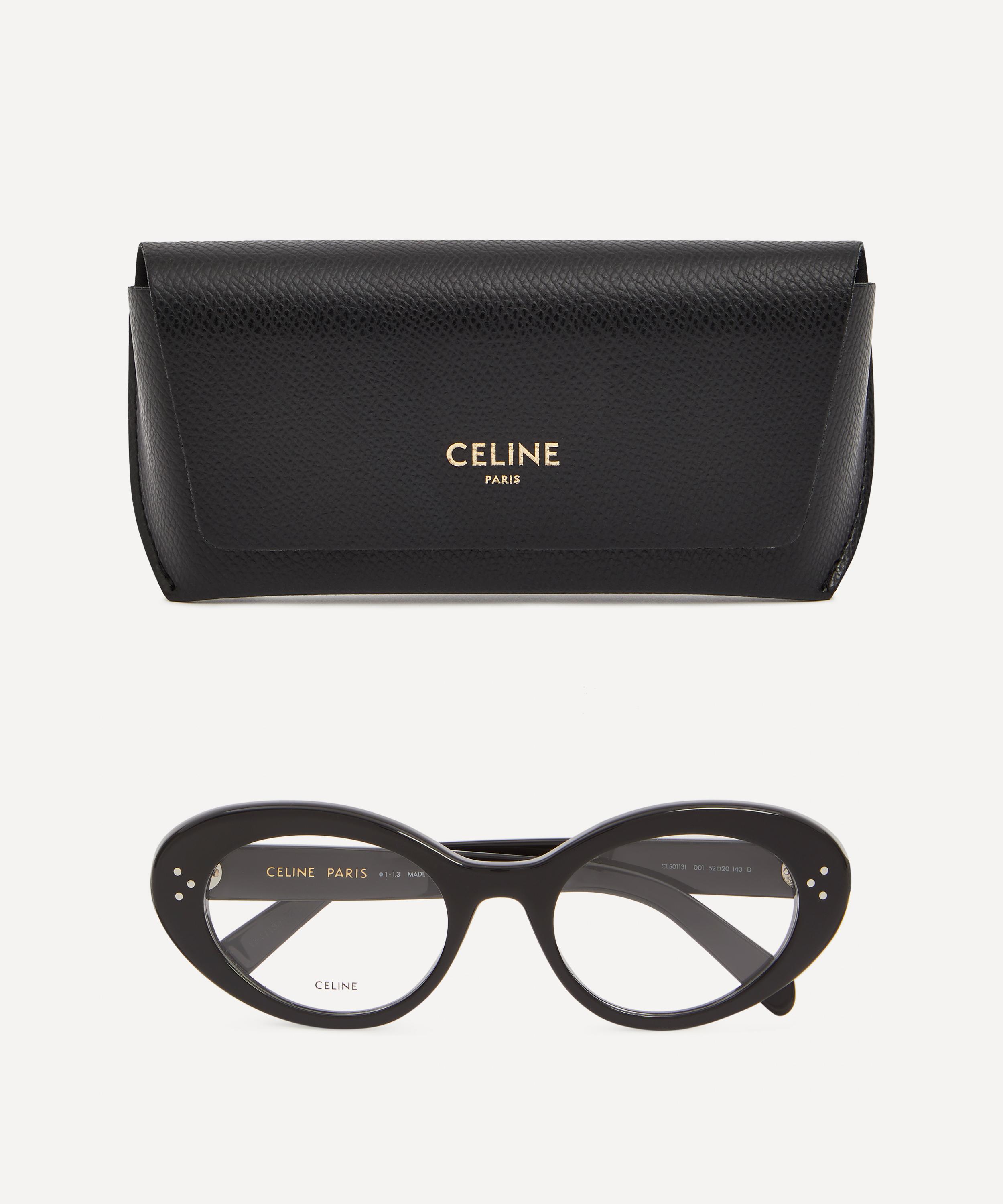 Celine Acetate Cat Eye Optical Glasses Liberty