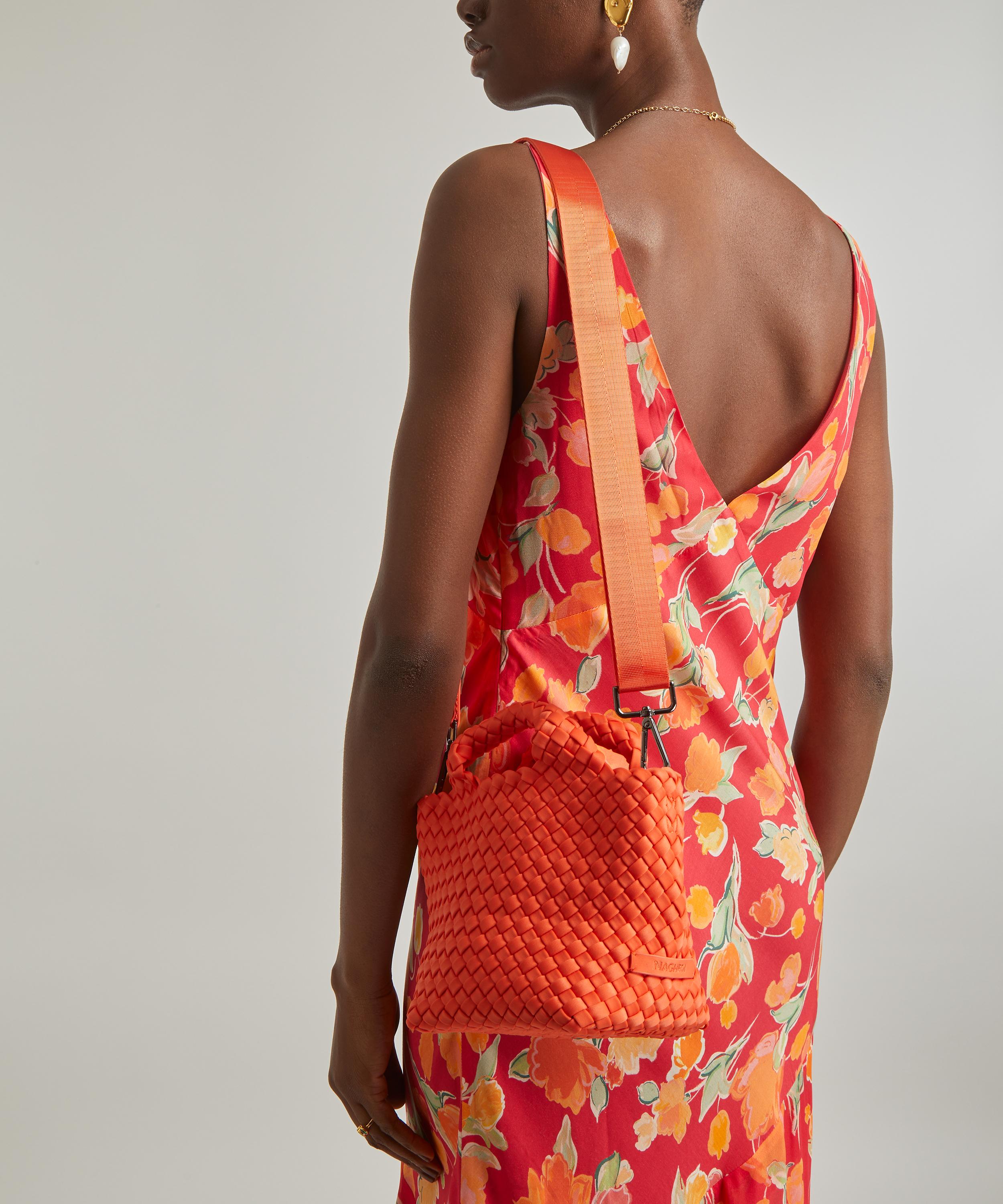 Naghedi St. Barths Petit Woven Tote Bag Liberty