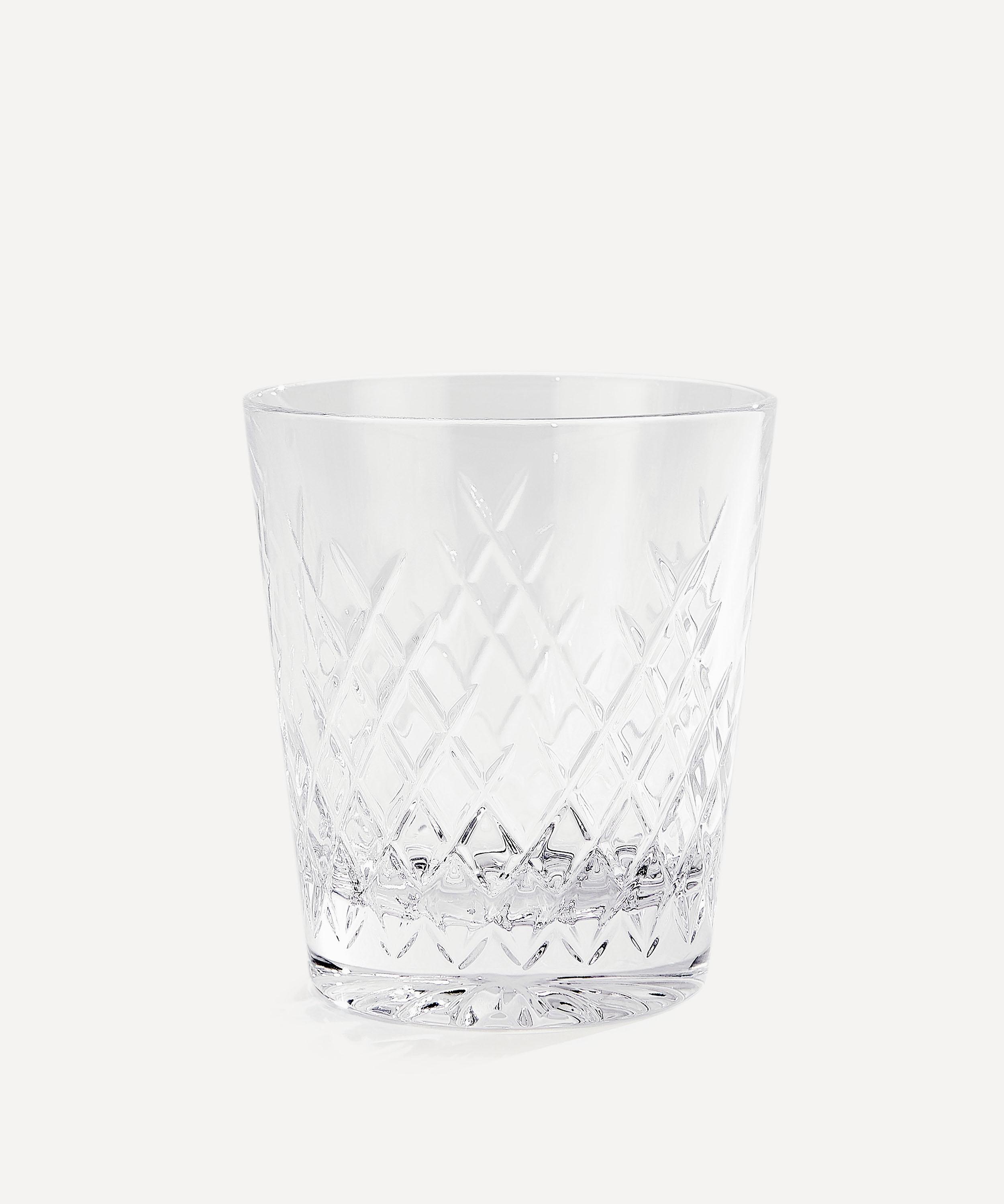 Soho Home Barwell Cut Crystal Rocks Glass | Set of 4