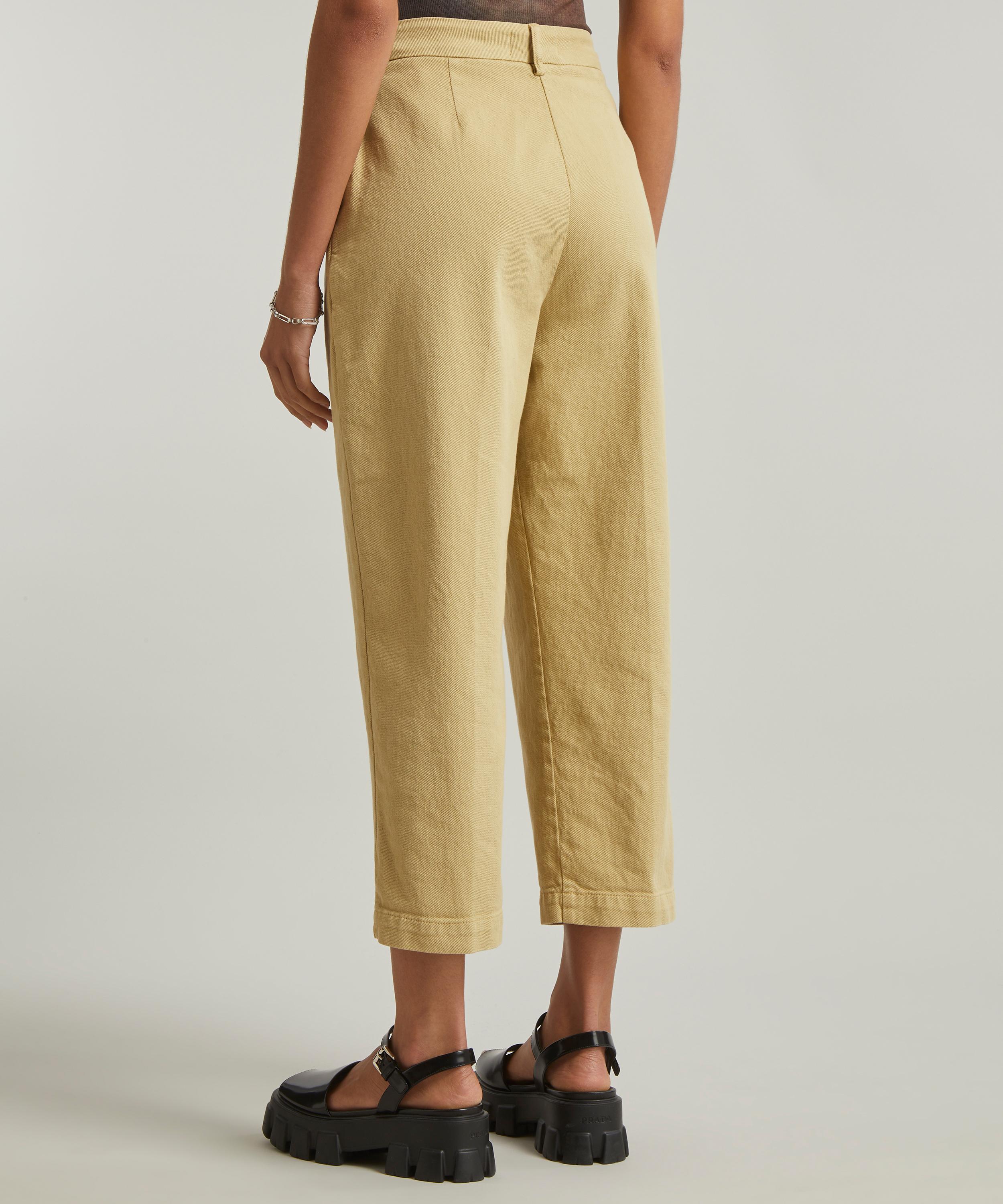 Emma Wide Leg Pant - Sand Wool