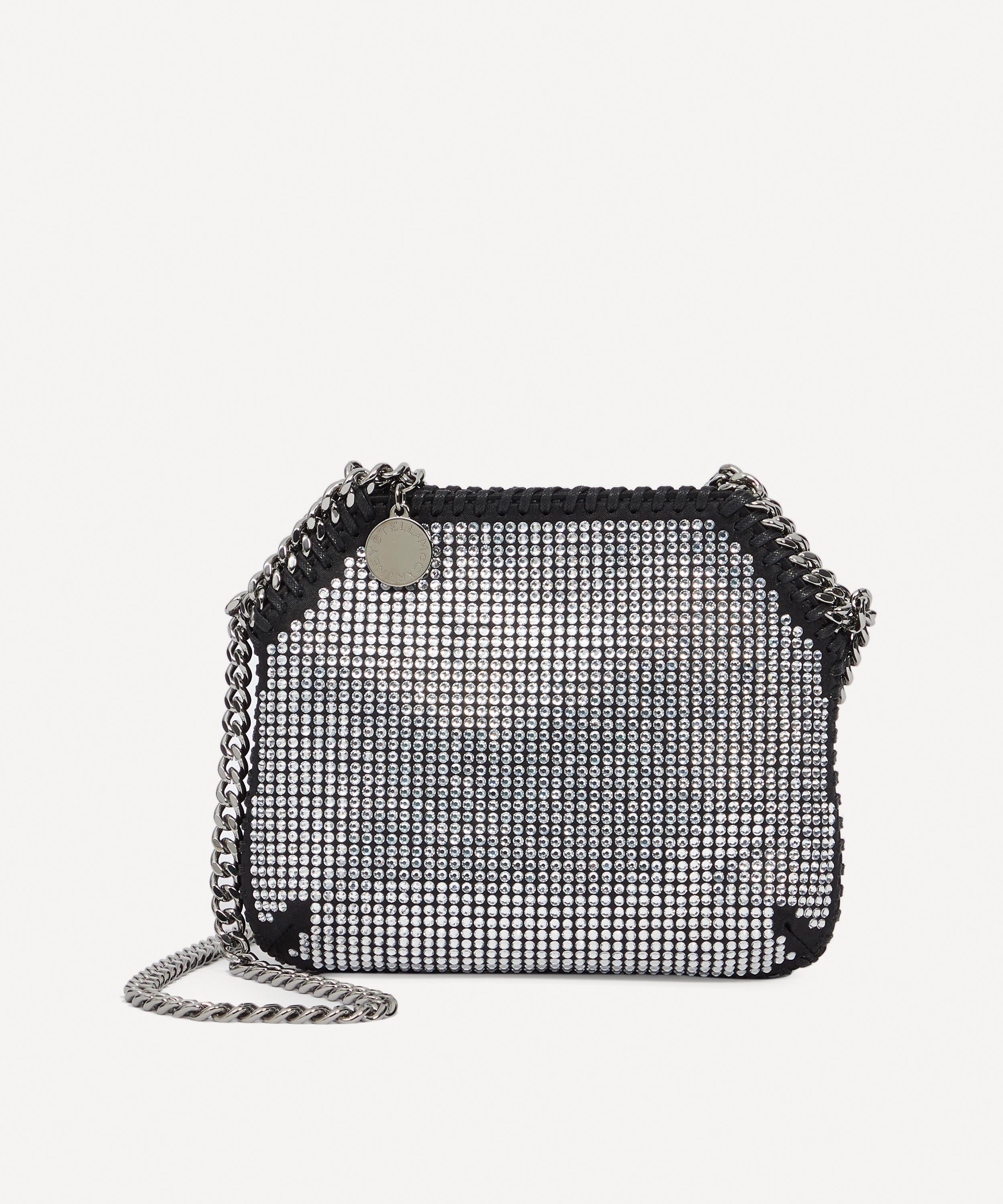 Stella McCartney - Falabella Crystal Mesh Mini Shoulder Bag image number 0