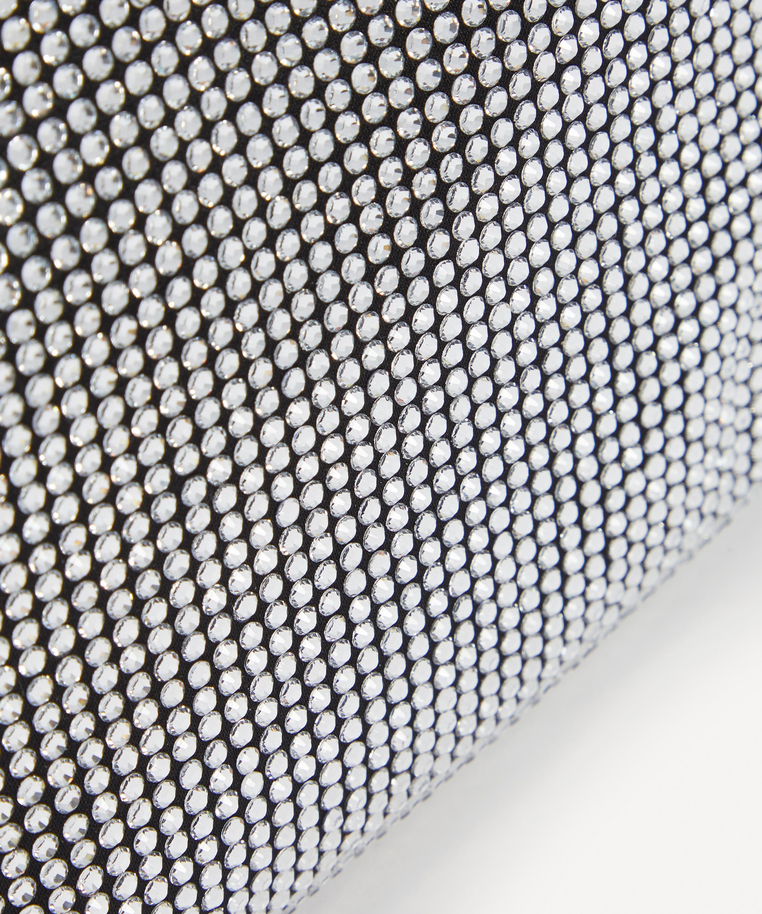 Stella McCartney - Falabella Crystal Mesh Mini Shoulder Bag image number 3