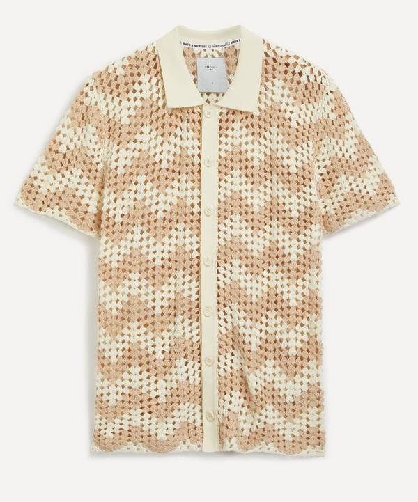 Percival - Crochet Cabin Weave Shirt