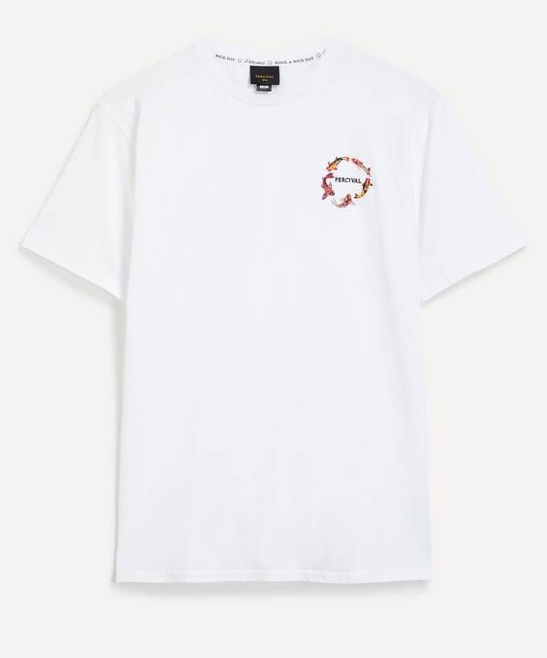 Percival - Koi Carp Embroidered T-Shirt