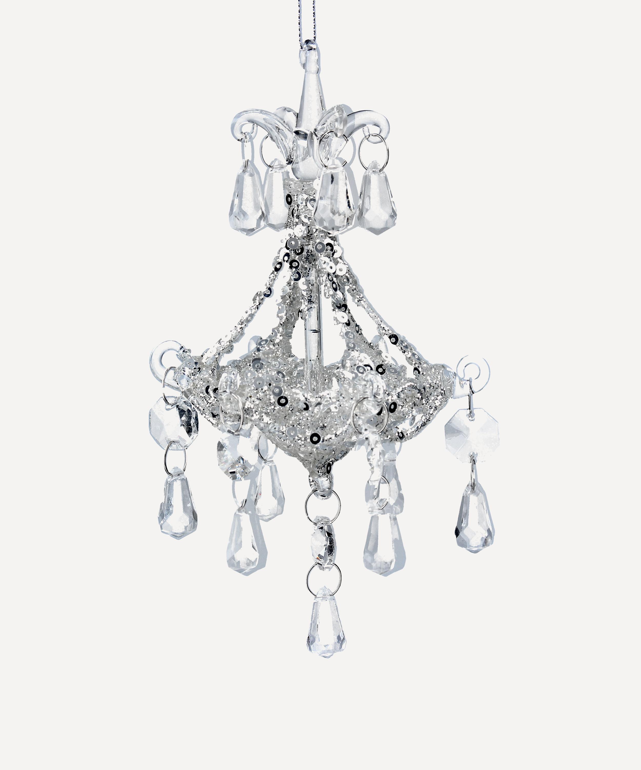 Christmas Glass Chandelier Ornament Liberty