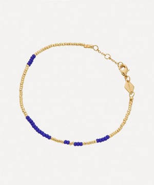 ANNI LU - 18ct Gold-Plated Asym Beaded Bracelet image number 1
