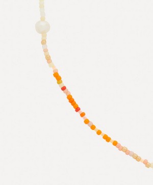 ANNI LU - 18ct Gold-Plated Rainbow Nomad Bead Necklace image number 2