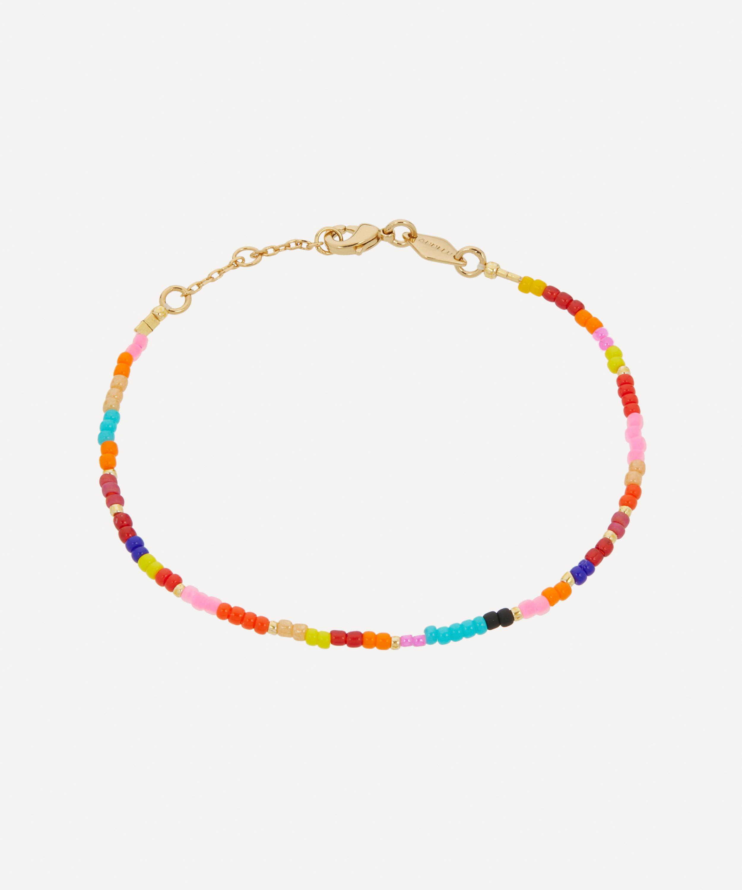 ANNI LU - 18ct Gold-Plated Sunny Eldorado Beaded Bracelet image number 0