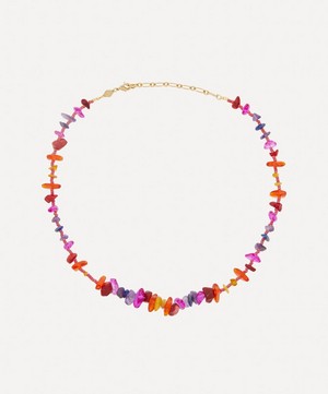 18ct Gold-Plated Reef Bead Necklace