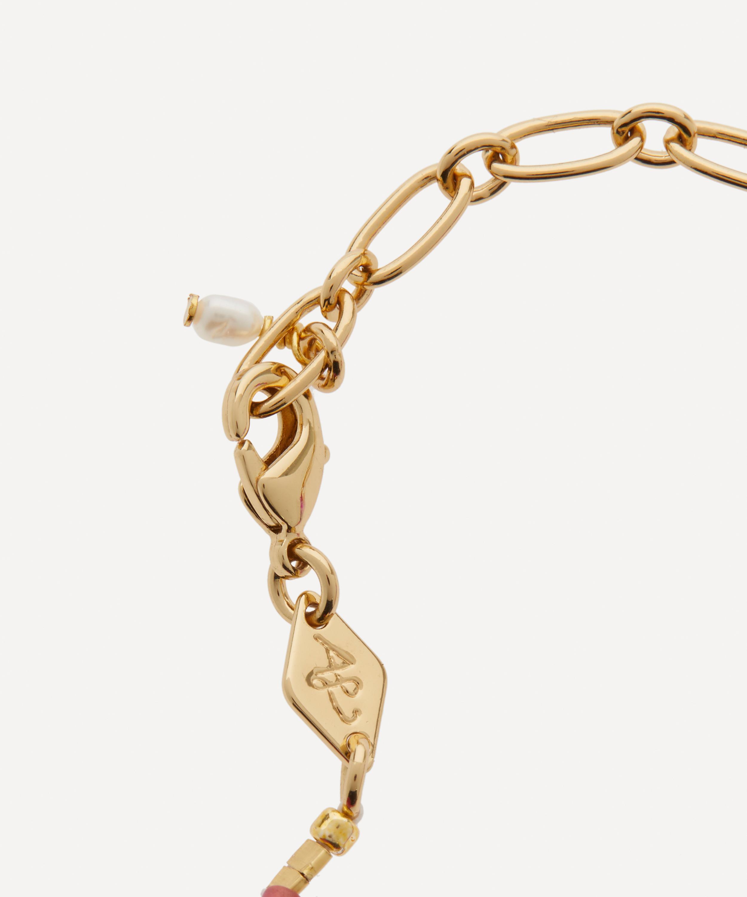 ANNI LU - 18ct Gold-Plated Reef Bead Necklace image number 1