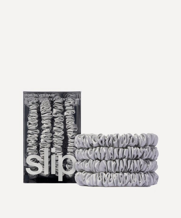Slip - Skinny Silk Scrunchies Pack of 4 image number null