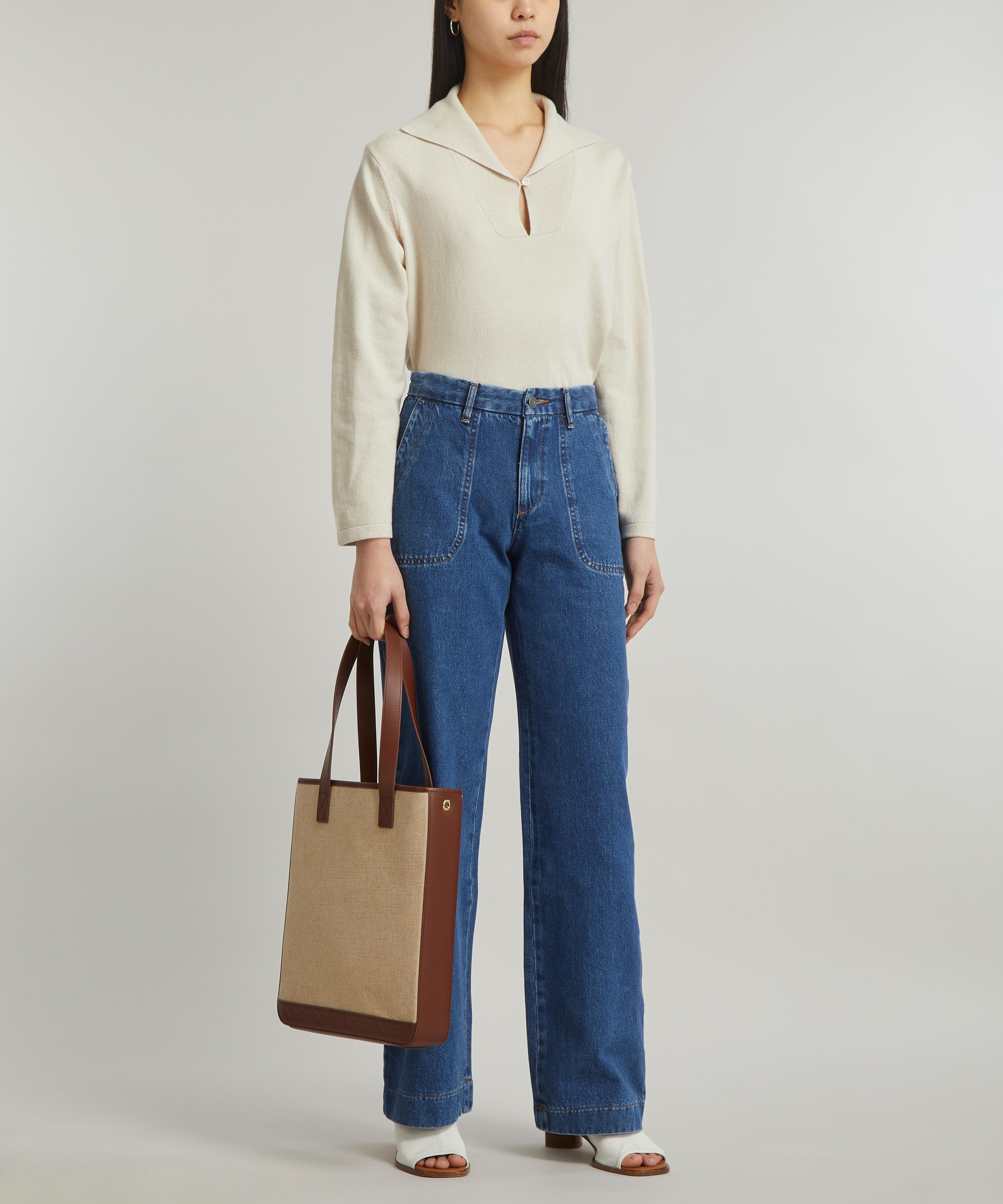 A.P.C. Seaside Wide-Leg Jeans | Liberty