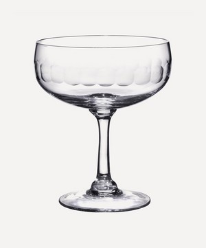 The Vintage List - Crystal Cocktail Glasses Set of Four image number 0