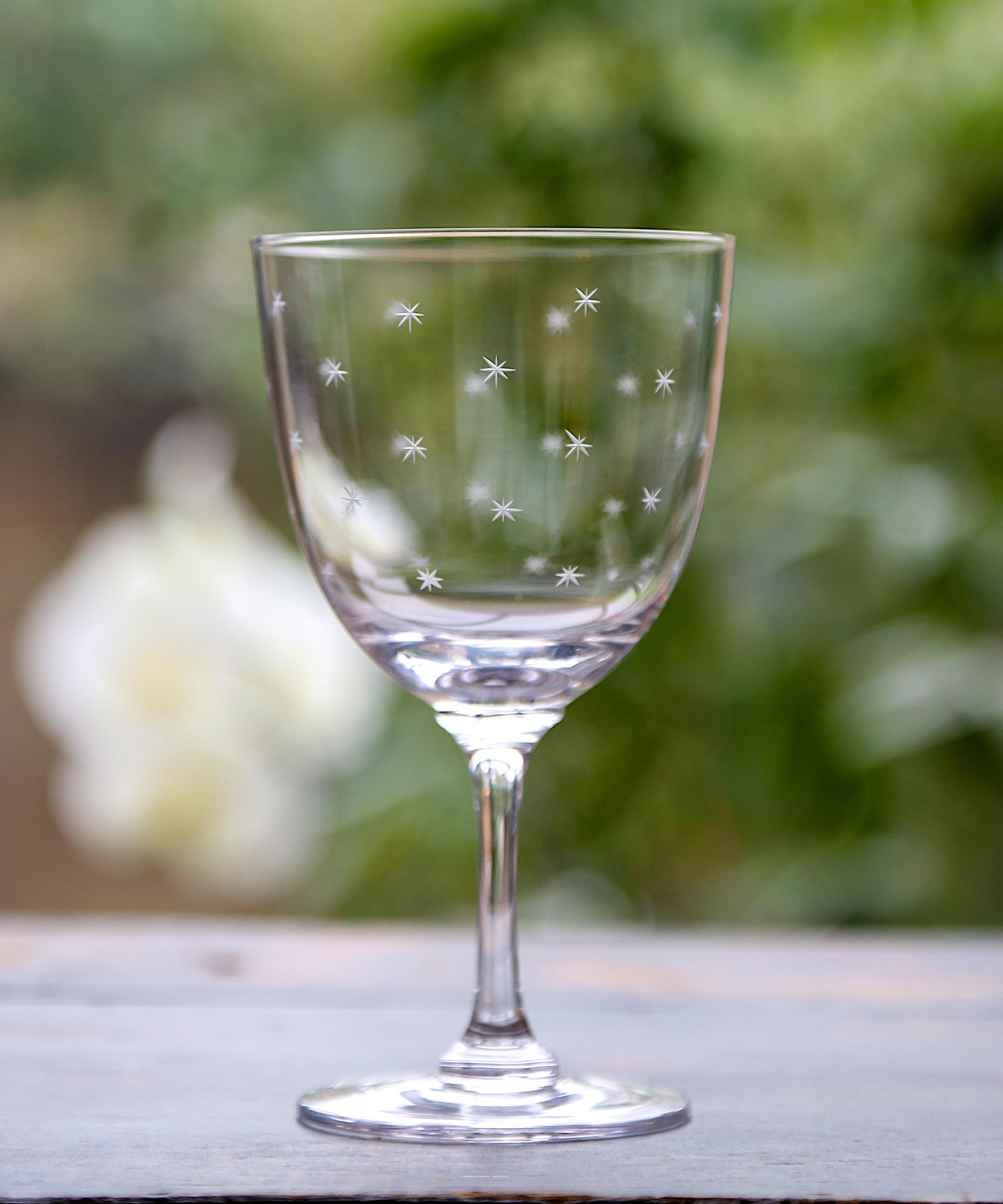 The Vintage List Crystal Wine Glasses Set of Six