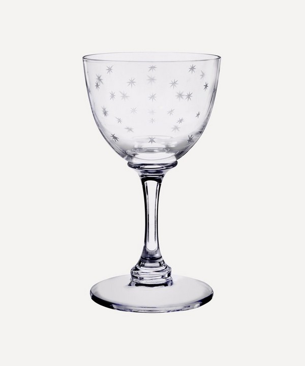 The Vintage List - Crystal Liqueur Glasses Set of Six image number null
