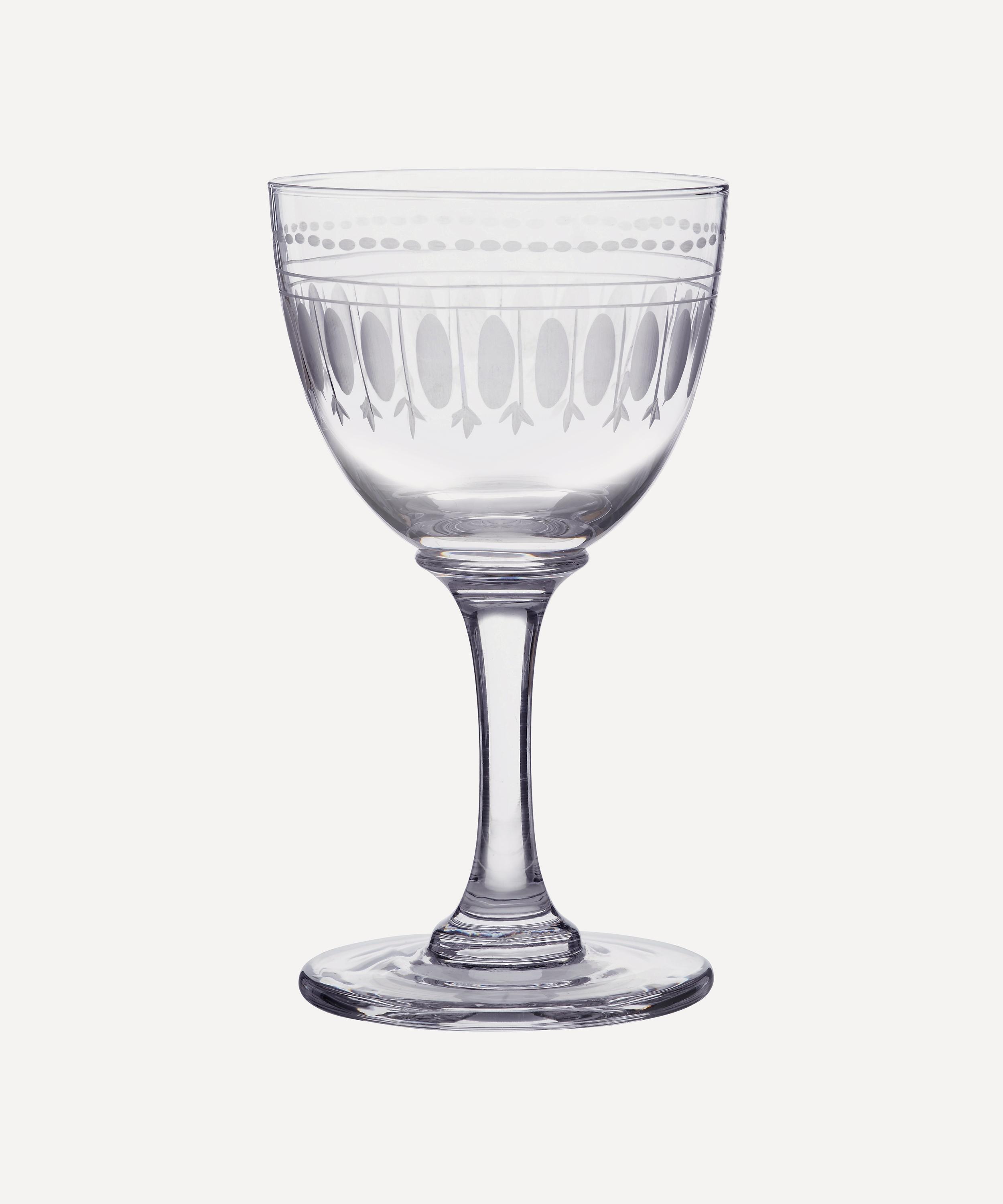 The Vintage List - Crystal Liqueur Glasses Set of Six image number 0