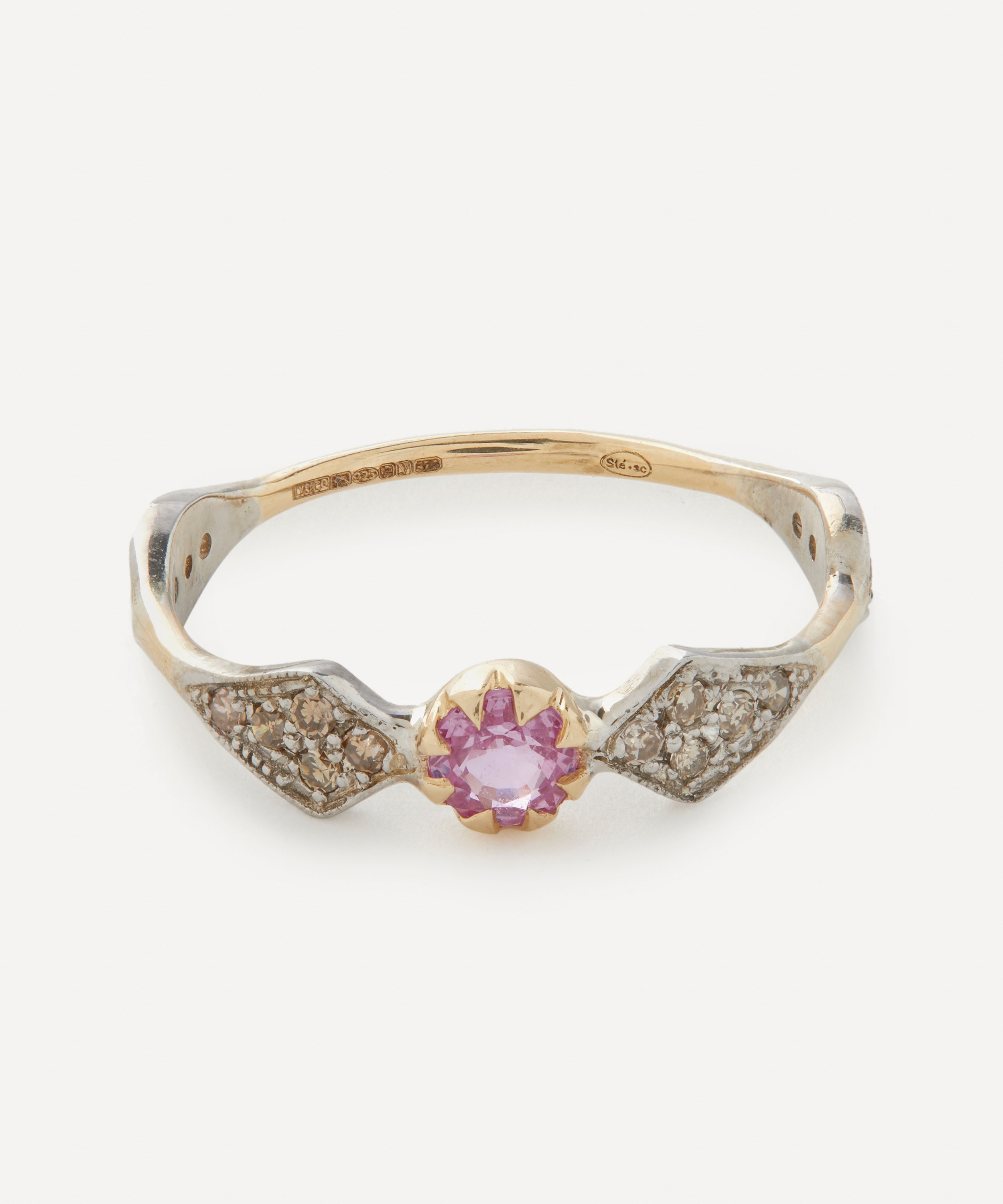 Pascale Monvoisin - 9ct Gold Adele No.1 Pink Sapphire Ring image number 0